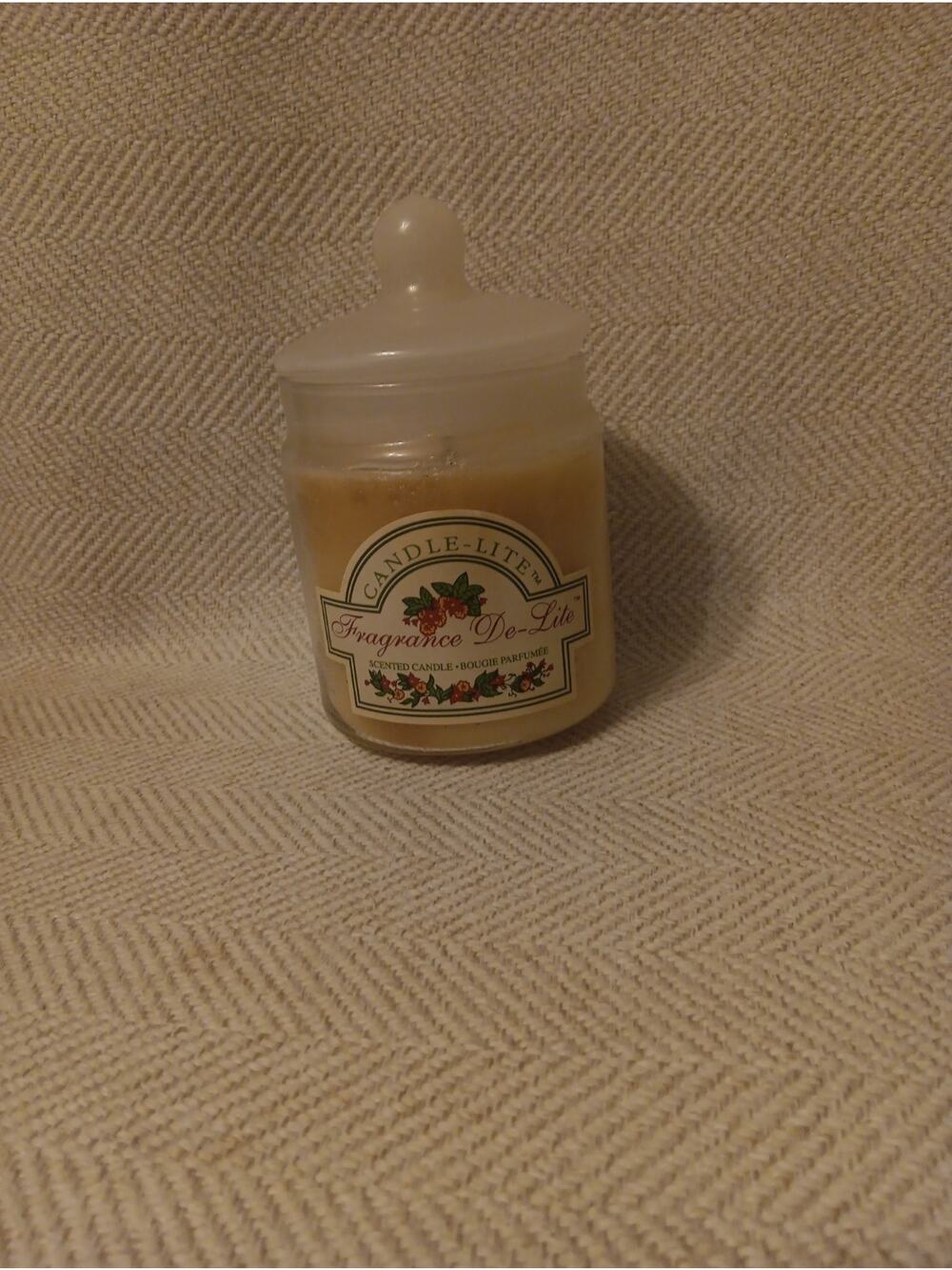 Fragrance De-Lite Jar Candle VANILLA 4oz Candle-Lite Company New